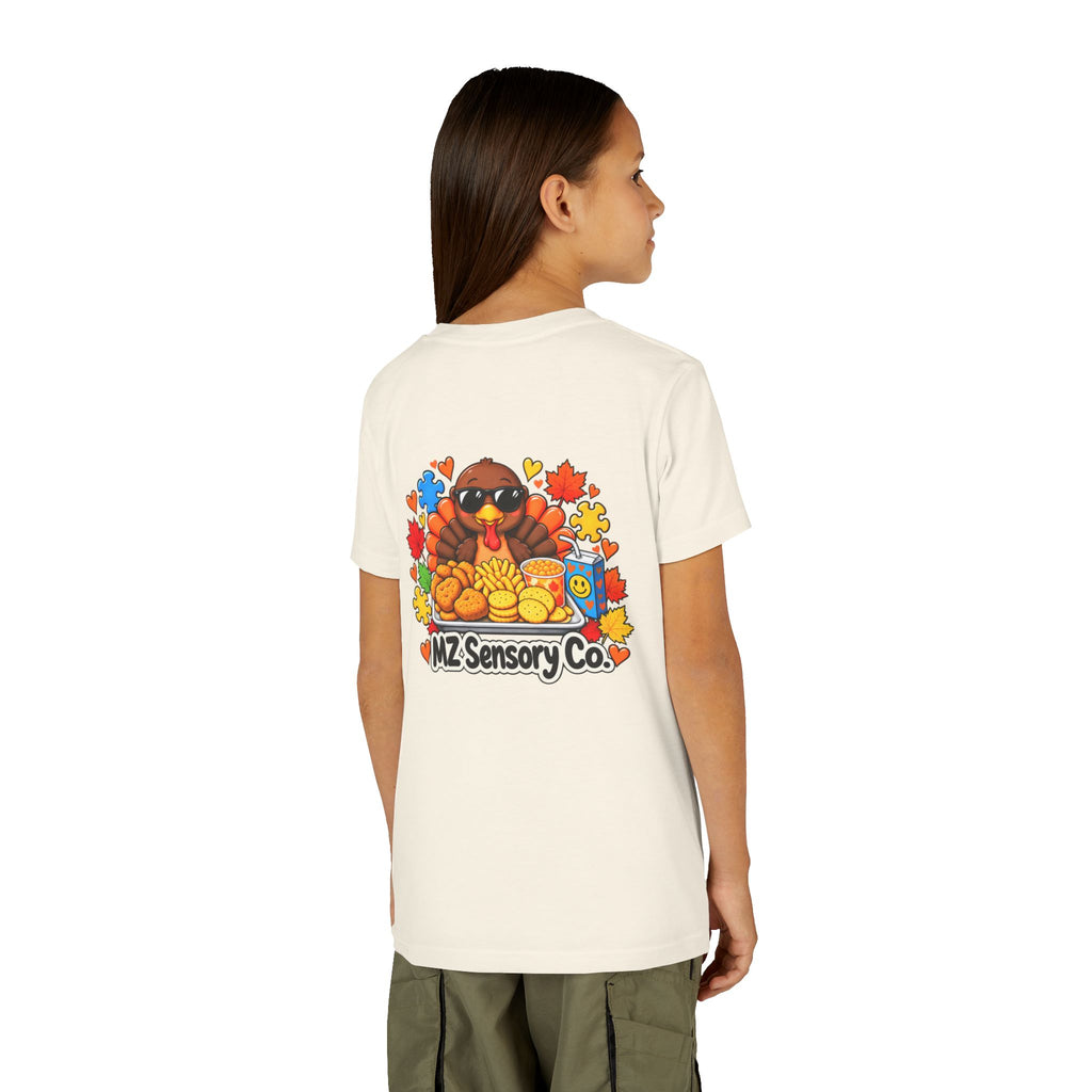 My Safe Foods Are Invited Too! – Kids’ Thanksgiving T-Shirt