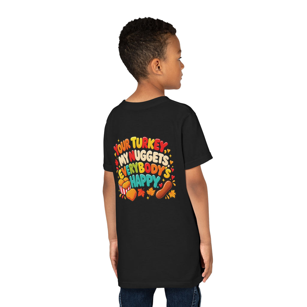 No Thanks, I'll Stick to My Nuggets | Kids Thanksgiving T-Shirt