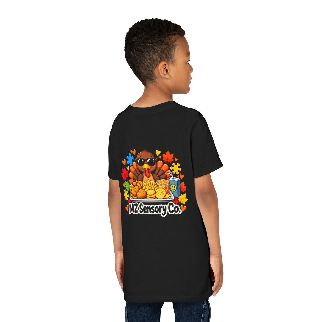 My Safe Foods Are Invited Too! – Kids’ Thanksgiving T-Shirt