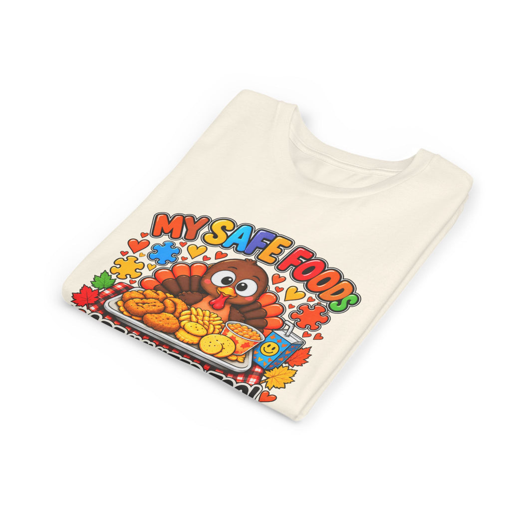 My Safe Foods Are Invited Too! – Kids’ Thanksgiving T-Shirt