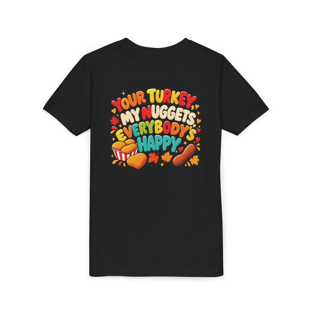 No Thanks, I'll Stick to My Nuggets | Kids Thanksgiving T-Shirt