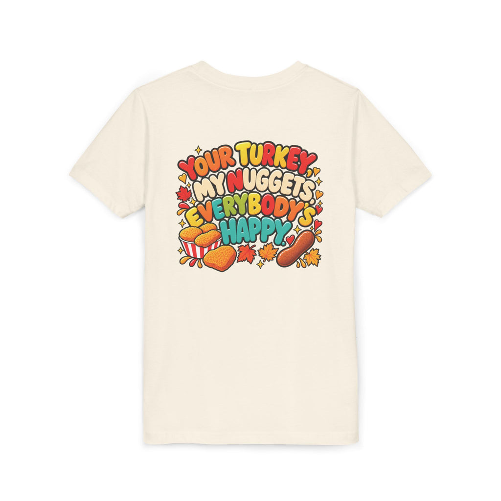 No Thanks, I'll Stick to My Nuggets | Kids Thanksgiving T-Shirt