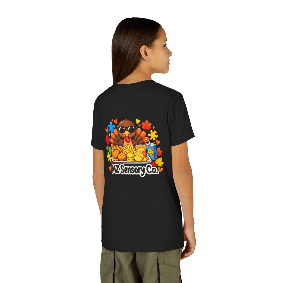 My Safe Foods Are Invited Too! – Kids’ Thanksgiving T-Shirt