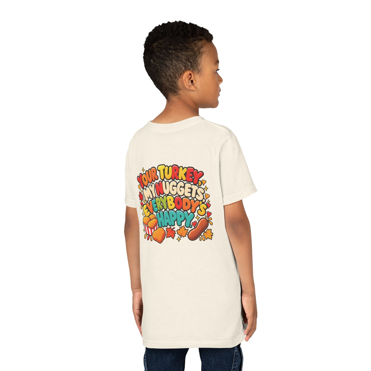 No Thanks, I'll Stick to My Nuggets | Kids Thanksgiving T-Shirt