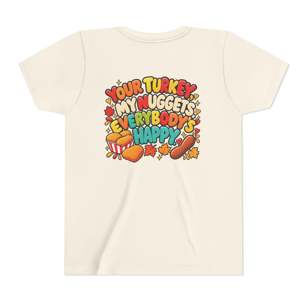 No Thanks, I'll Stick to My Nuggets | Kids Thanksgiving T-Shirt