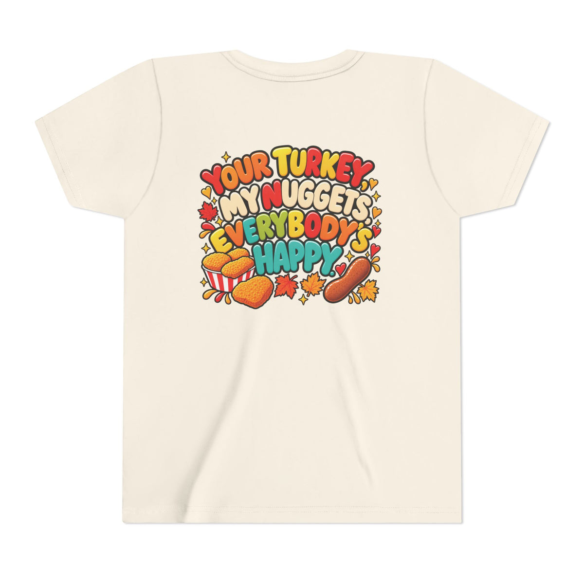 No Thanks, I'll Stick to My Nuggets | Kids Thanksgiving T-Shirt