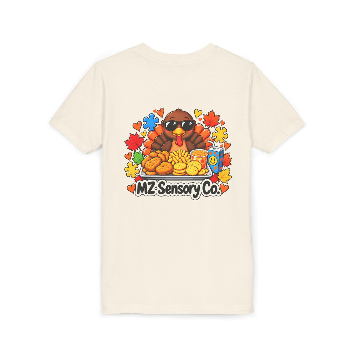 My Safe Foods Are Invited Too! – Kids’ Thanksgiving T-Shirt
