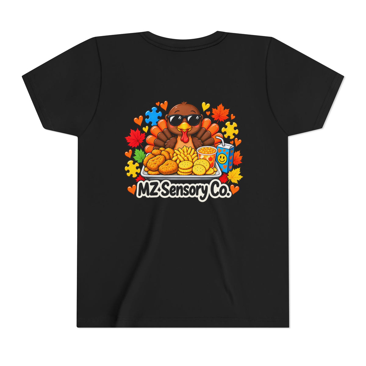 My Safe Foods Are Invited Too! – Kids’ Thanksgiving T-Shirt