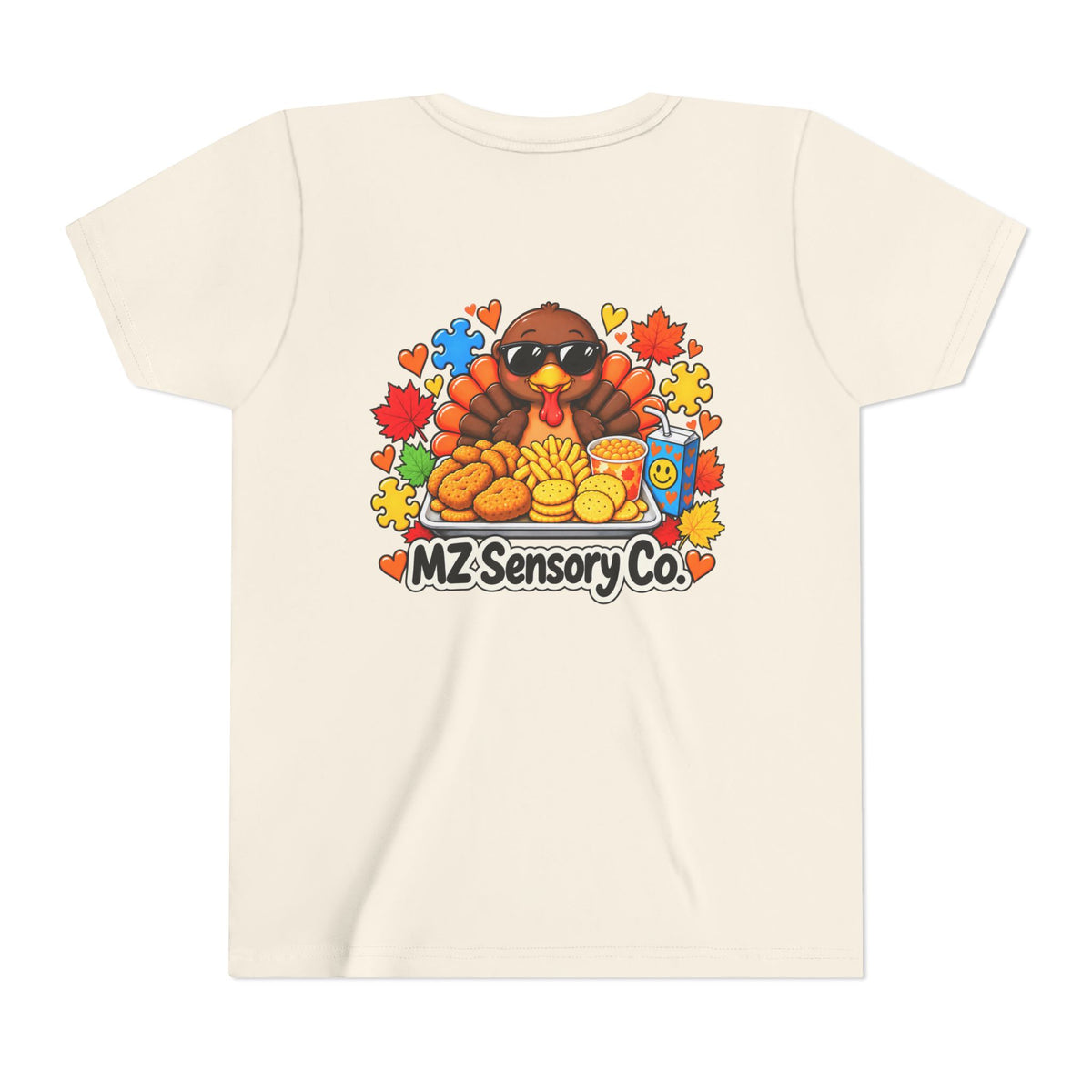 My Safe Foods Are Invited Too! – Kids’ Thanksgiving T-Shirt