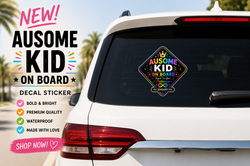 Ausome Kid on Board™ Car Window Decal